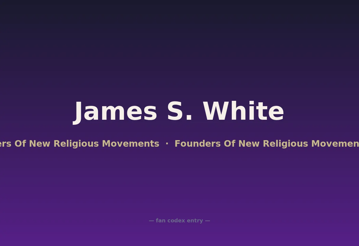 James S. White